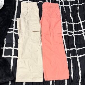 Art Class Girls Wide Leg Cargo Pants